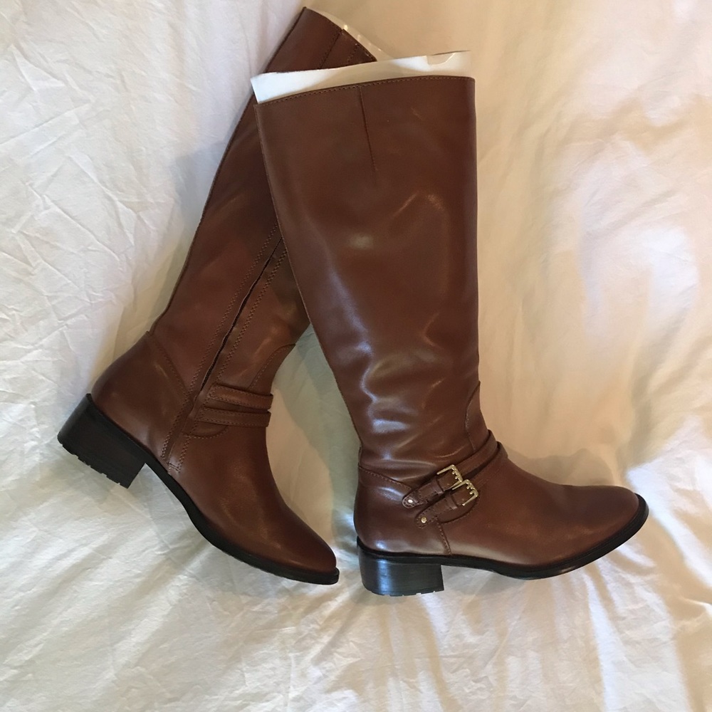 Cole Haan Brown Leather Boots - Worn Once